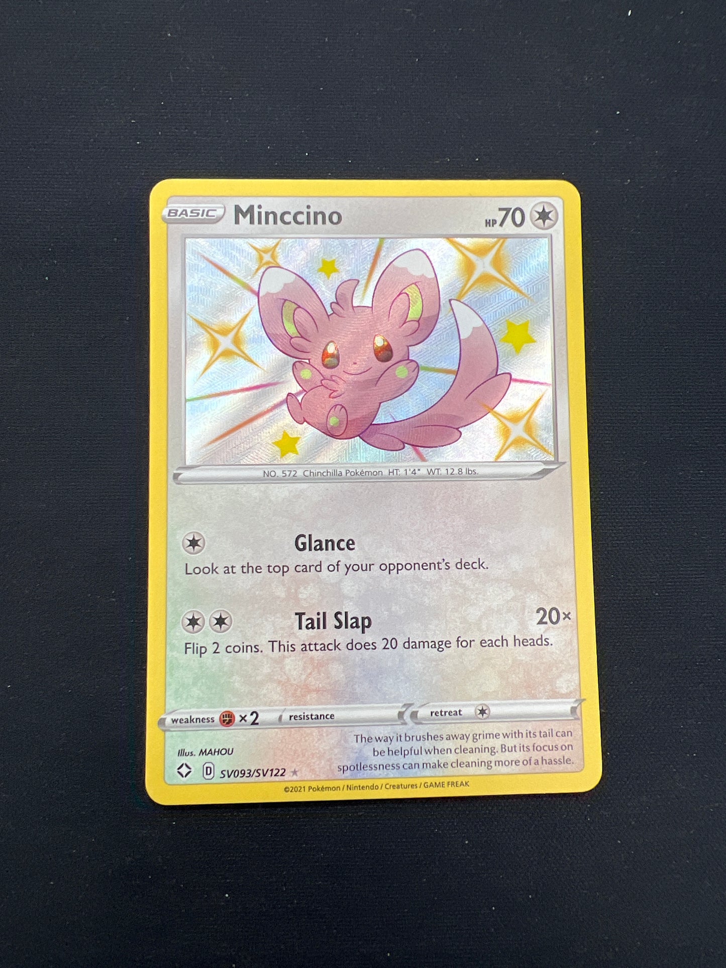 Auction Lot 452: Pokémon Cards Minccino Baby Shiny Conditions Vary