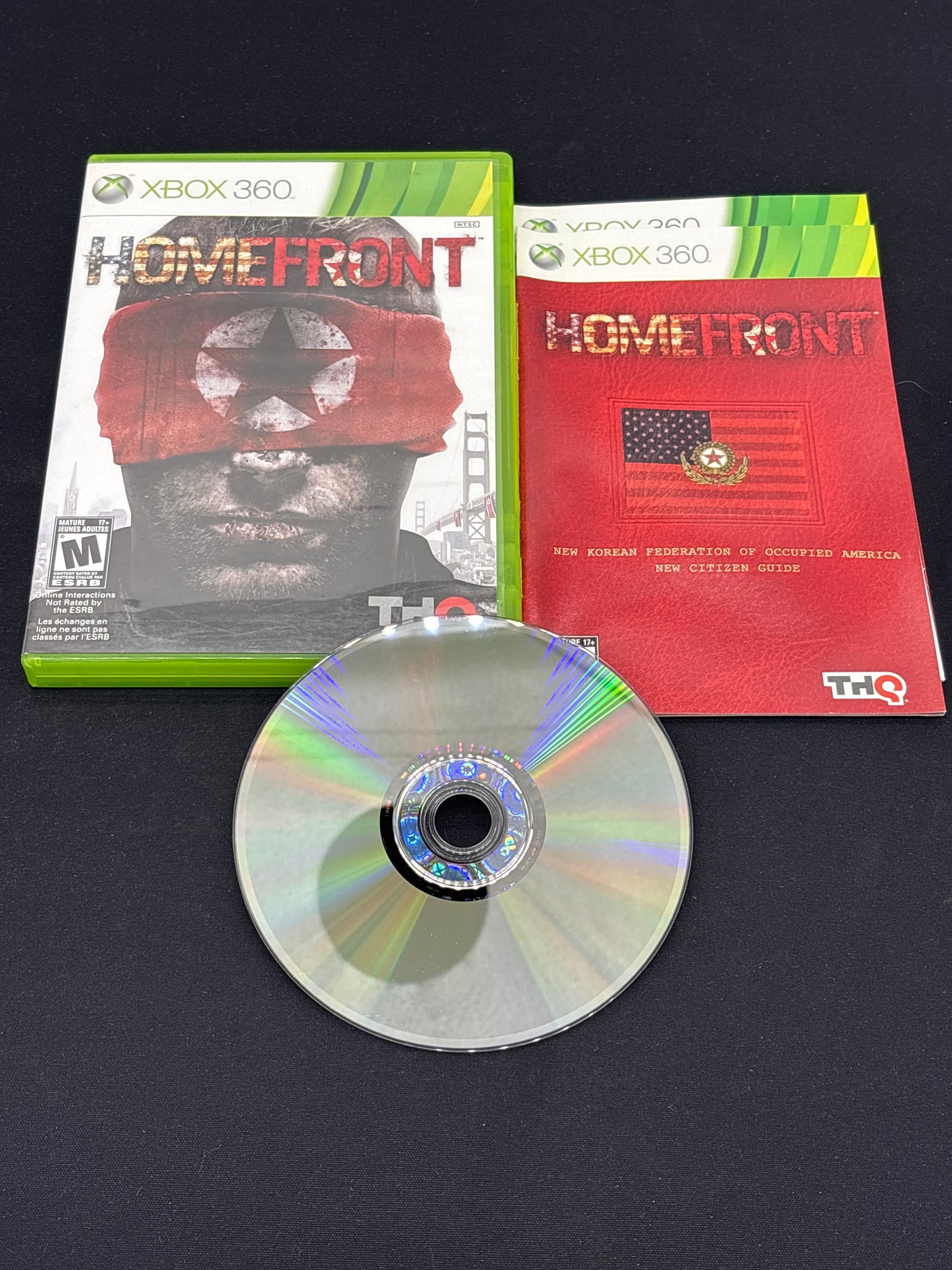 Auction Lot 51: XBOX 360 Video Game Homefront CIB
