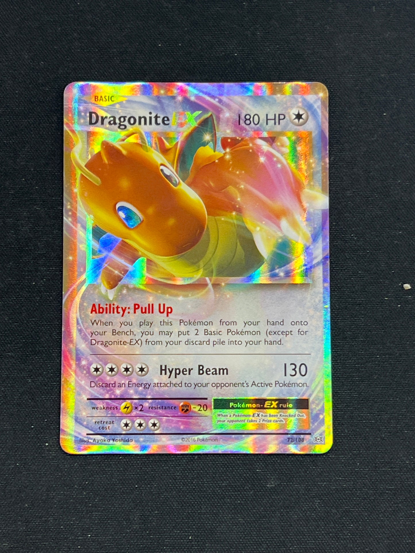 Auction Lot 396: Pokemon Cards Dragonite EX Evolutions Condition Vary