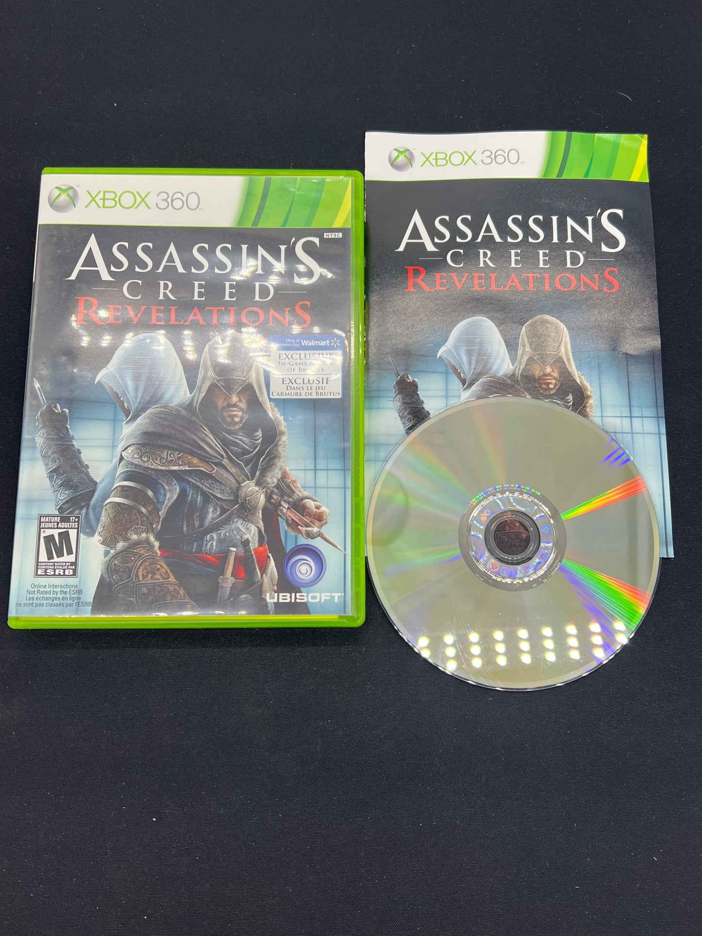 Auction Lot 13: XBOX 360 Video Game Assassin's Creed Revelations CIB