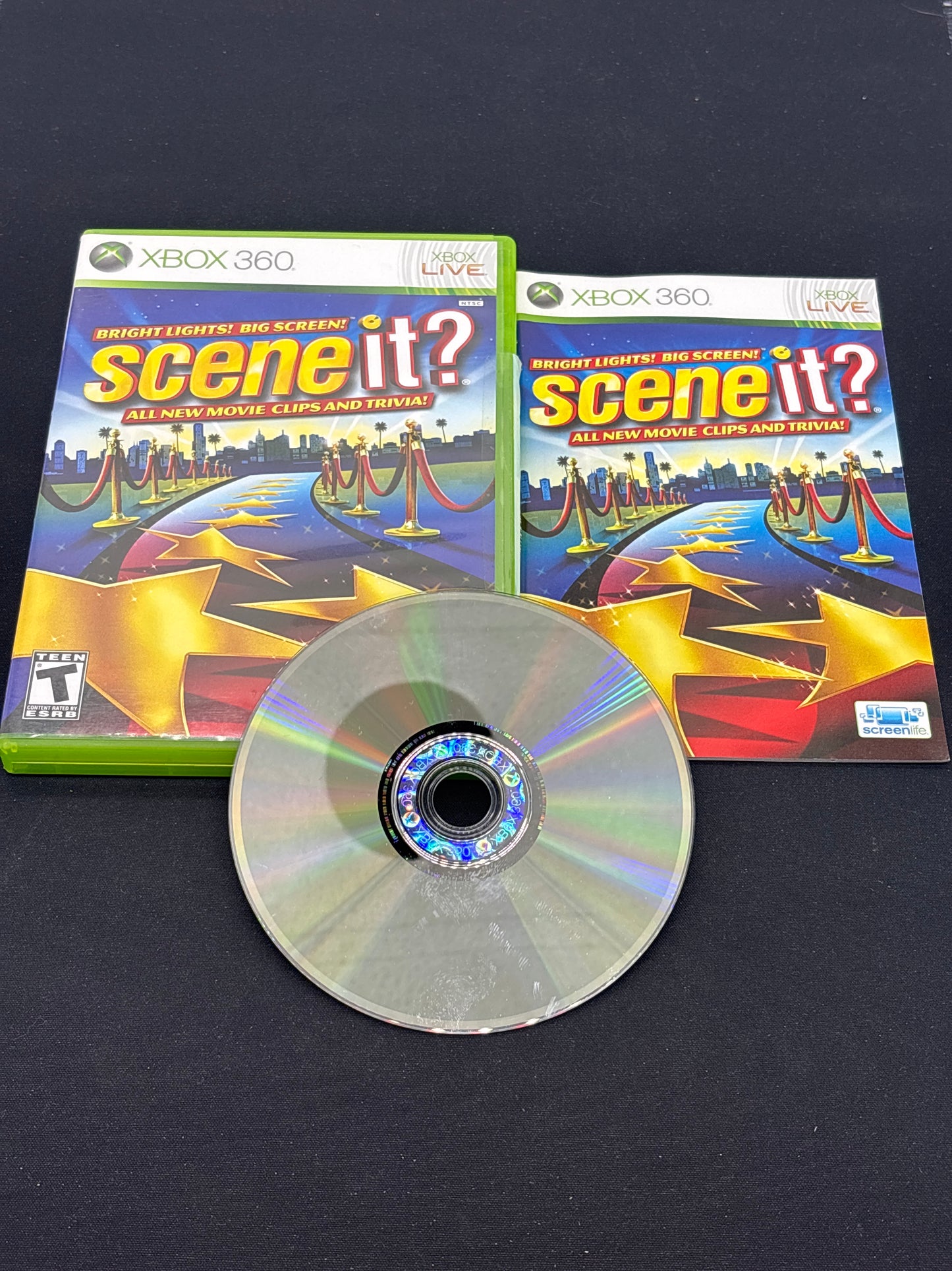 Auction Lot 48: XBOX 360 Scene It? CIB