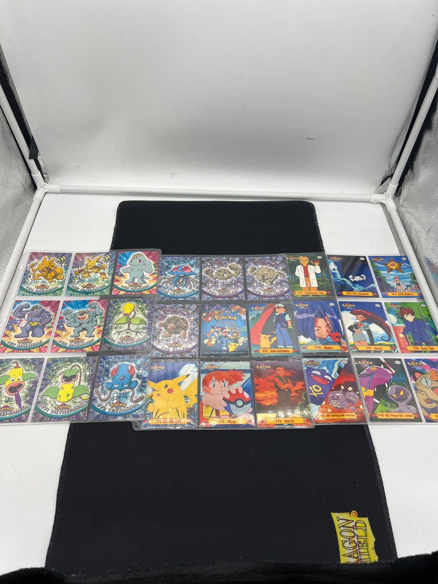 Auction Lot 278: Pokemon Topps Non Foil Complete Set Conditions Vary