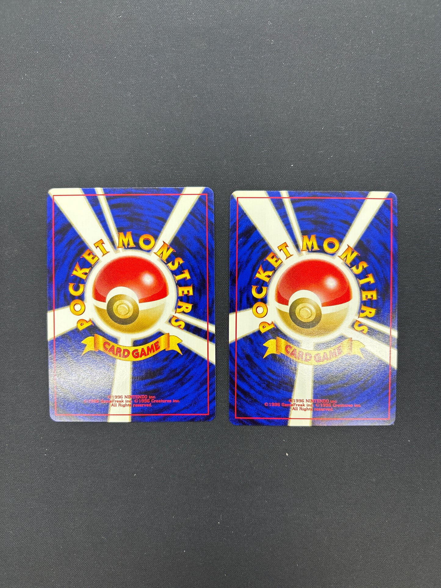 Auction Lot 23: Pokemon Japanese Neo Premium File Card Lot 3 Conditions Vary