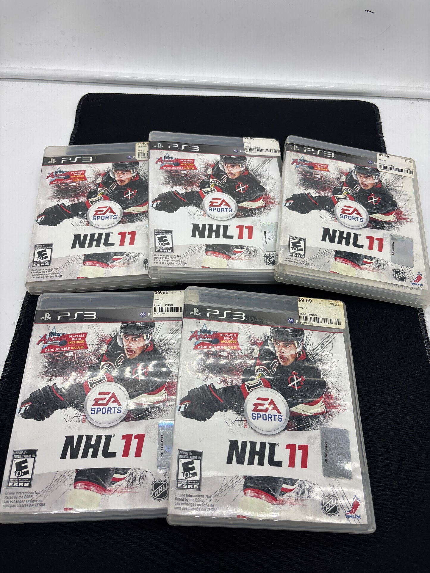 Auction Lot 82: PlayStation 3 Video Game Lot of NHL 11
