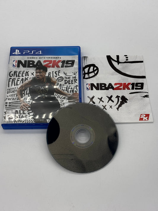 Auction Lot 313: NBA 2K19 Video Game PS4 CIB