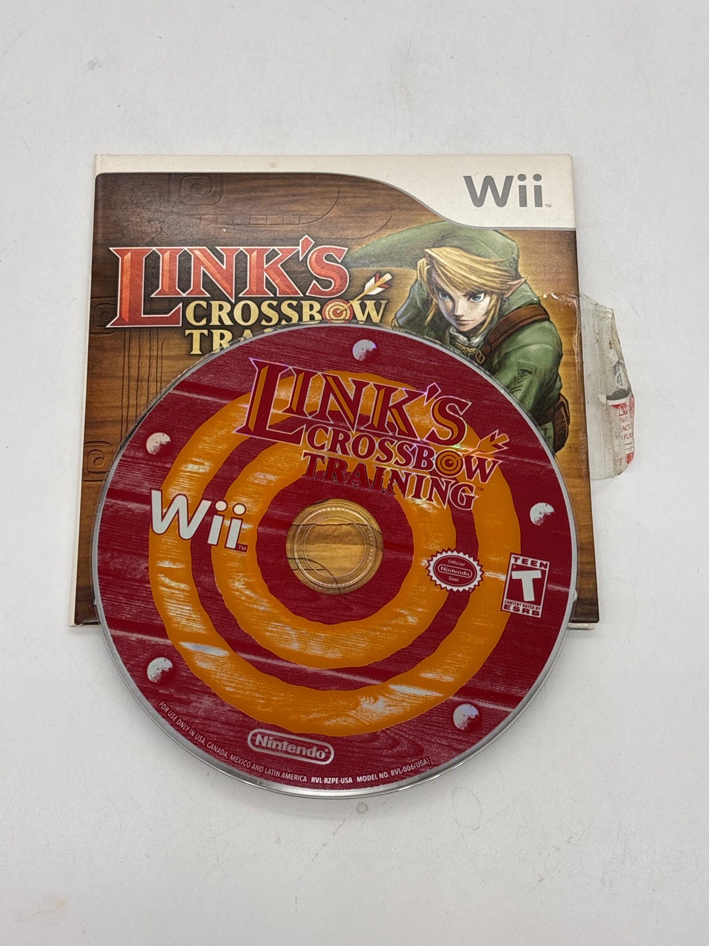 Auction Lot 122: Link’s Crossbow Training Nintendo Wii Video Game Loose