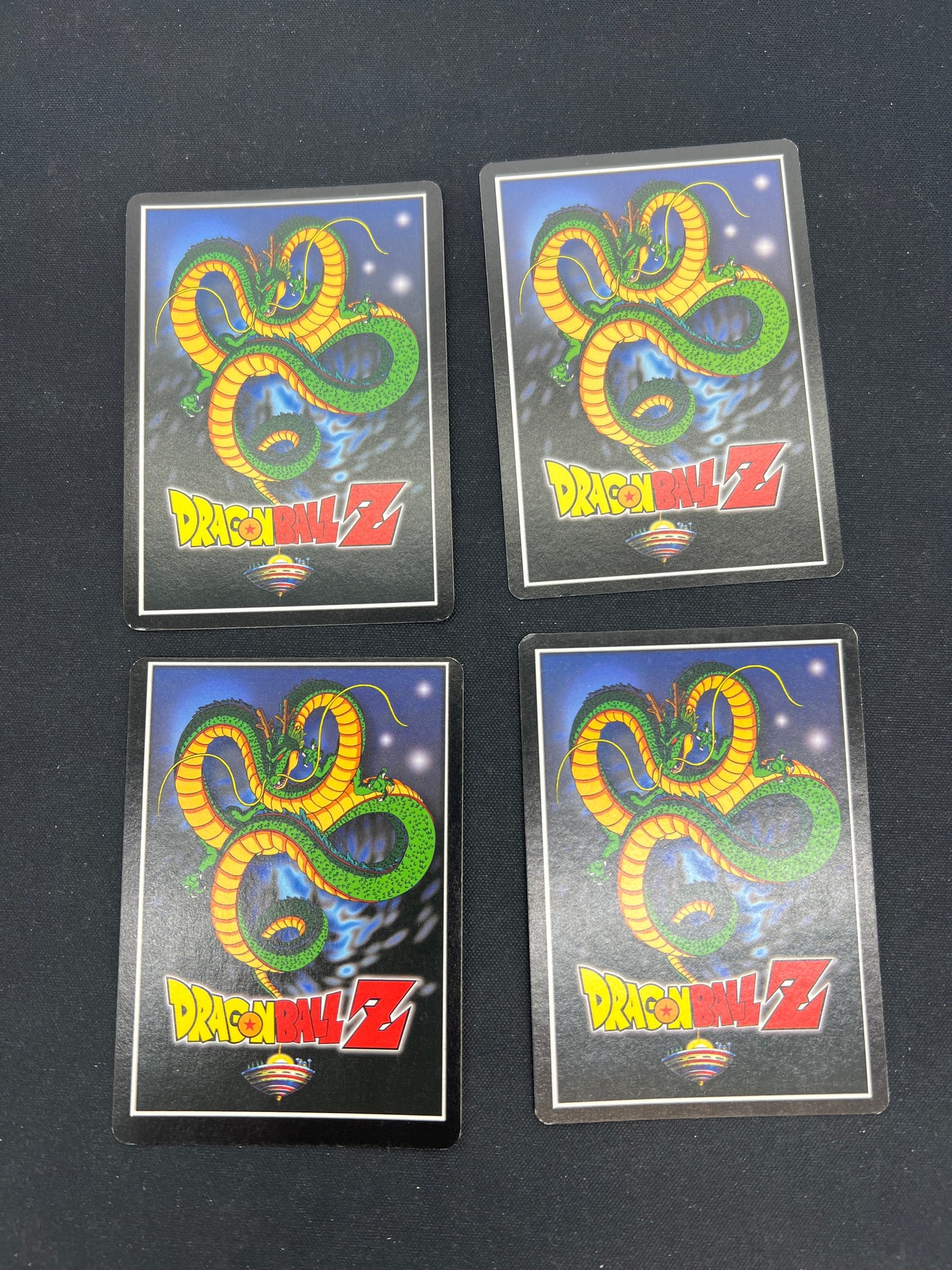 Auction Lot 45: Assorted Lot of 4 Dragon Ball Z Cards Conditions Vary
