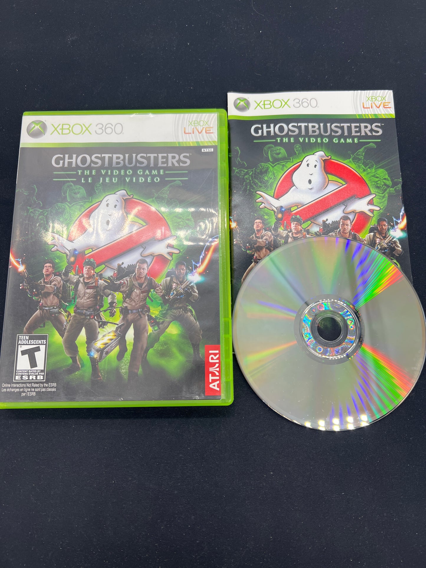 Auction Lot 61: XBOX 360 Video Game Ghostbusters CIB