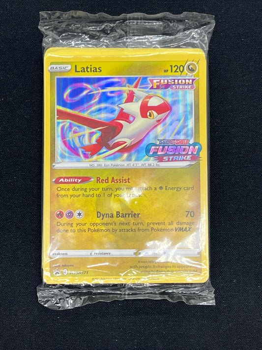 Auction Lot 7: Pokémon Cards Latias Fusion Strike Promo Conditions Vary