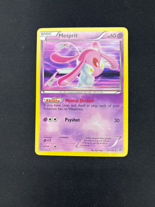 Auction Lot 291: Pokemon Cards Mesprit Holo Condition Vary
