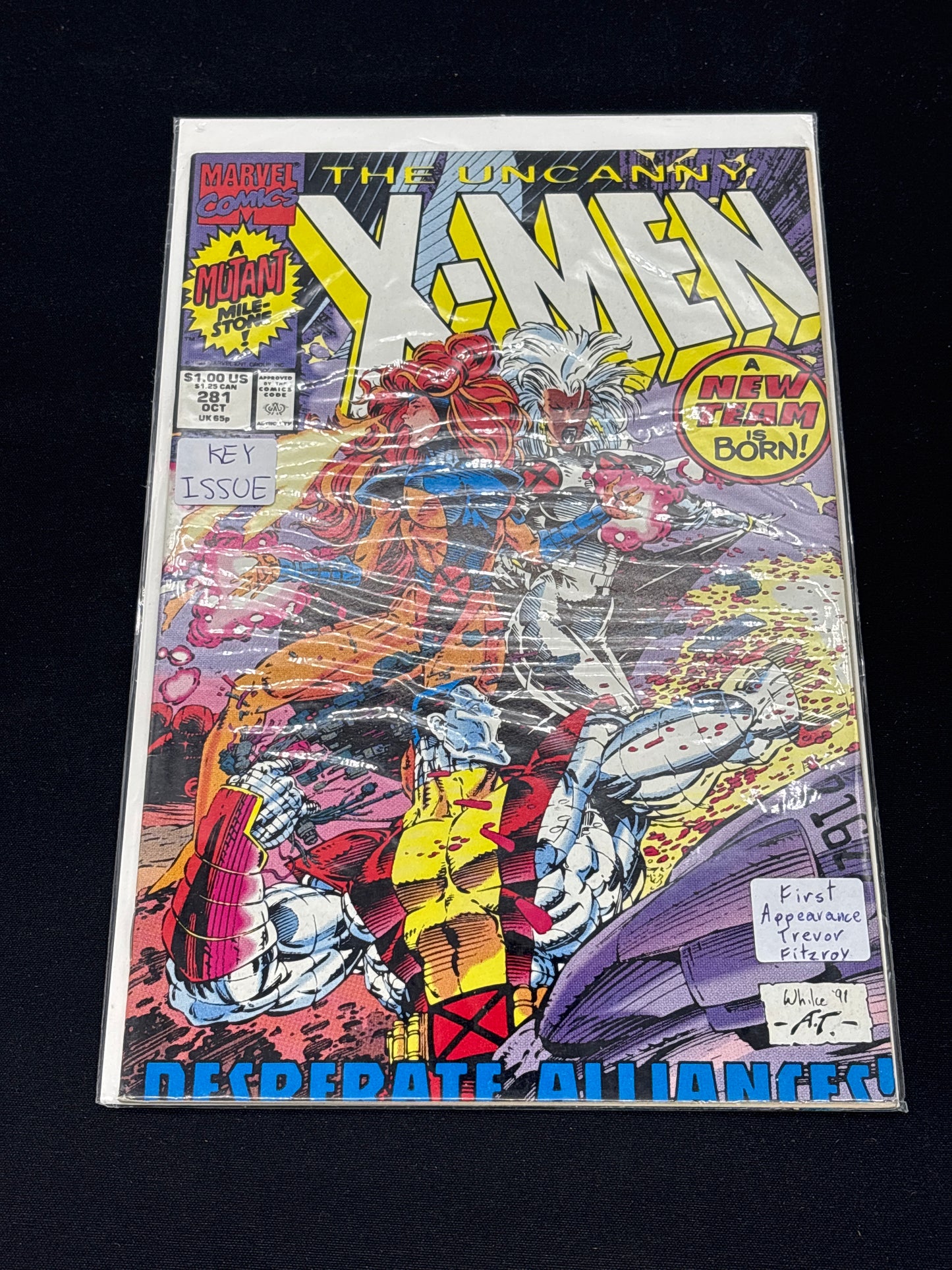 Auction Lot 204: Marvel Comics X-Men Issue 281 Comic Book