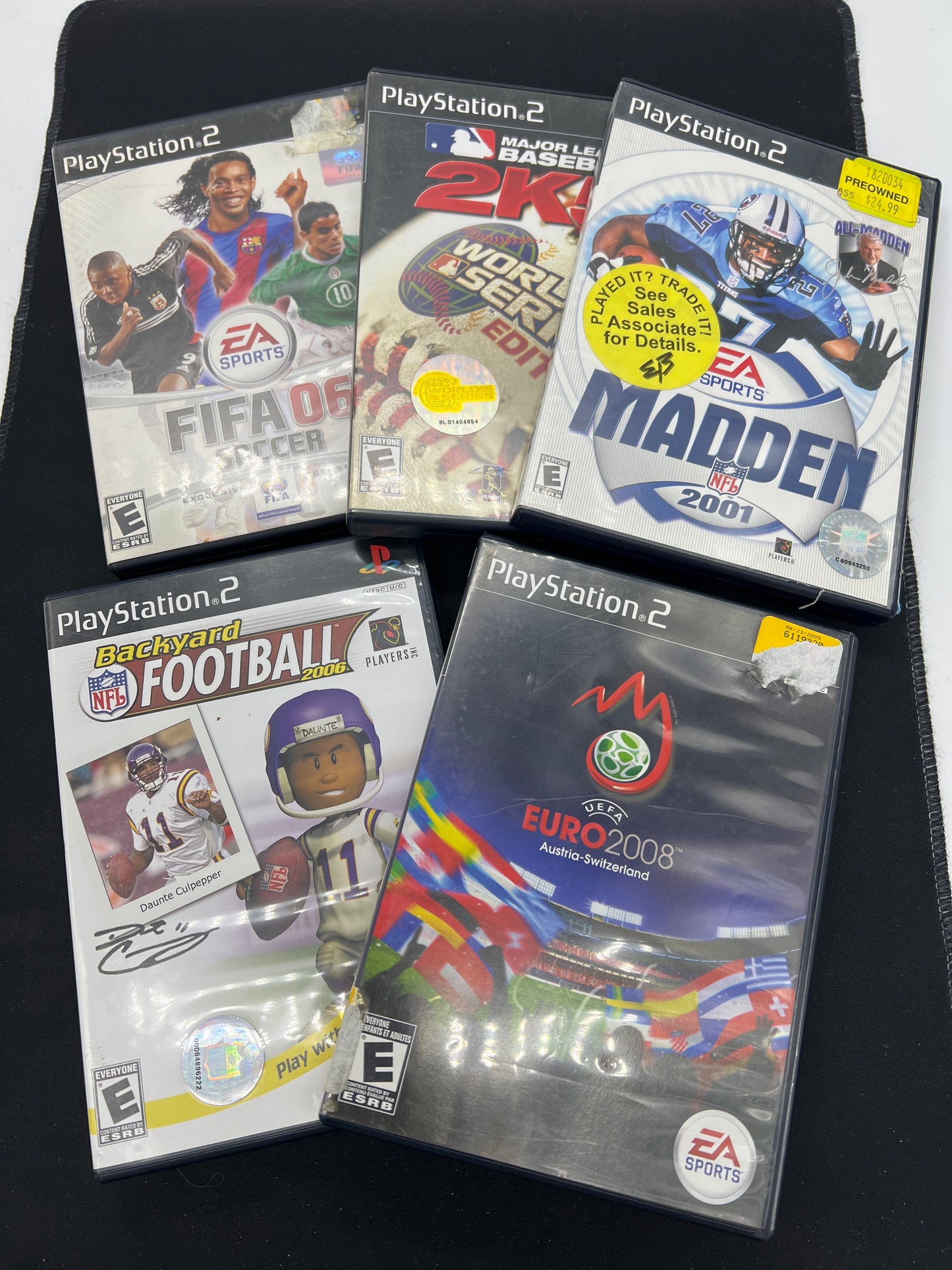 Auction Lot 131: PS2 Sports Lot 2