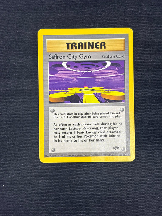 Auction Lot 30: Pokemon Cards Saffron City Gym WOTC Gym Challenge Conditions Vary