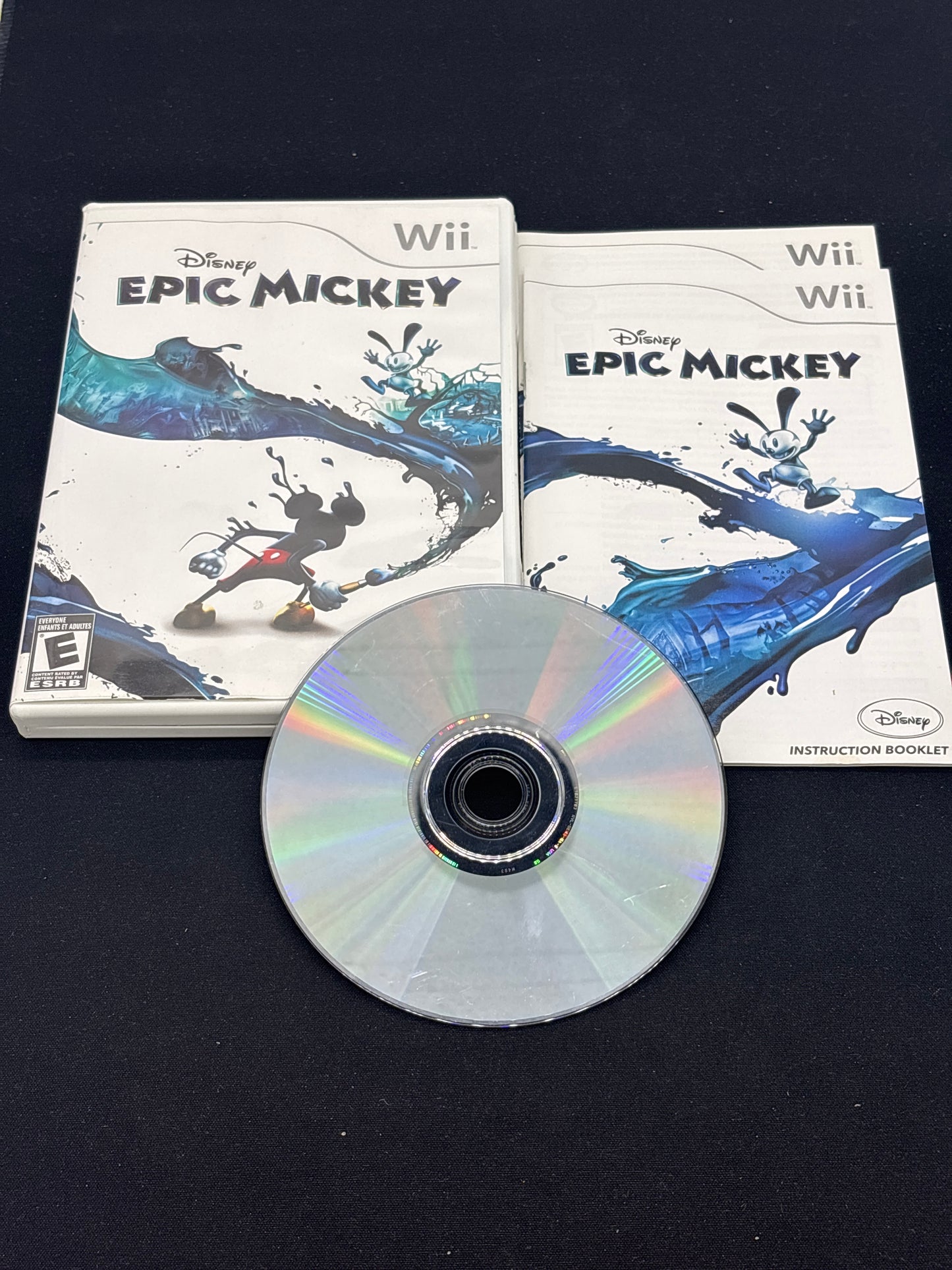 Auction Lot 59: Nintendo Wii Disney Epic Mickey CIB