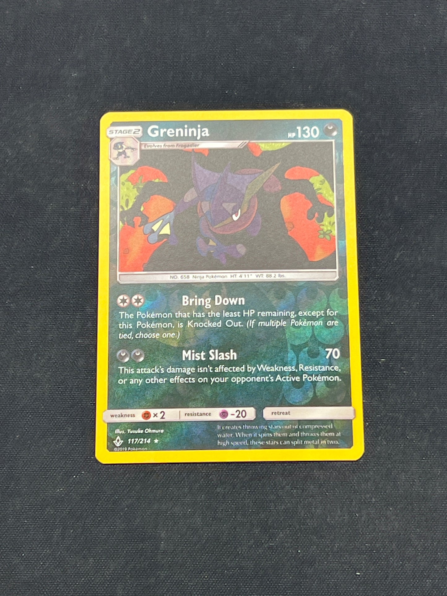 Auction Lot 317: Pokemon Cards Greninja Reverse Holo Card Conditions Vary