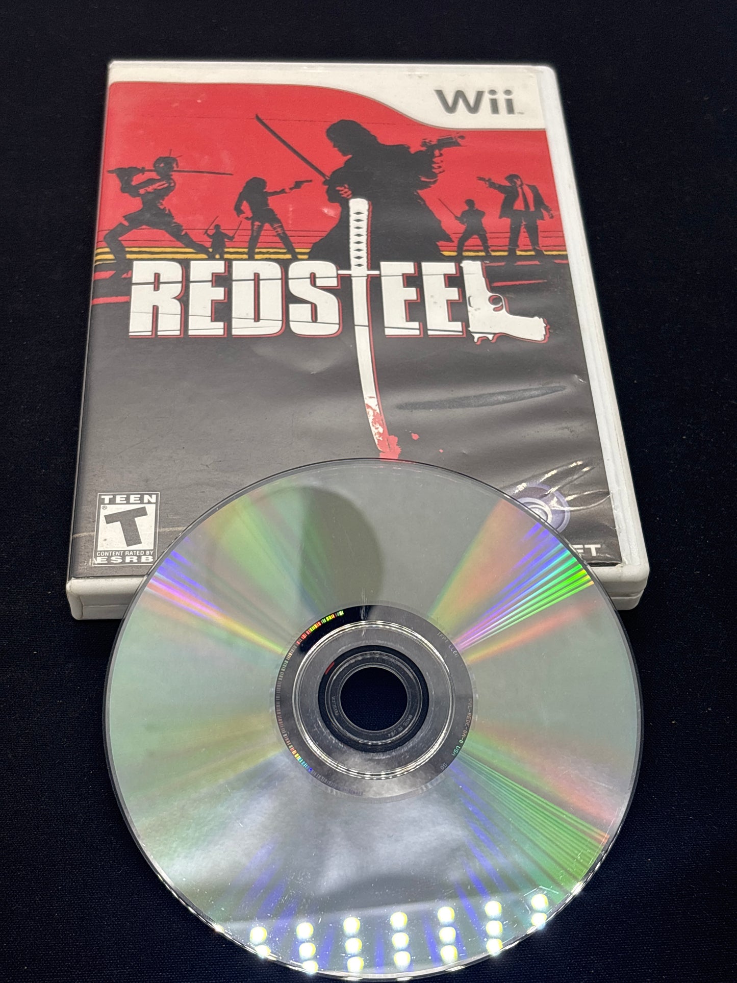 Auction Lot 160: Nintendo Wii RedSteel With Case & Disc