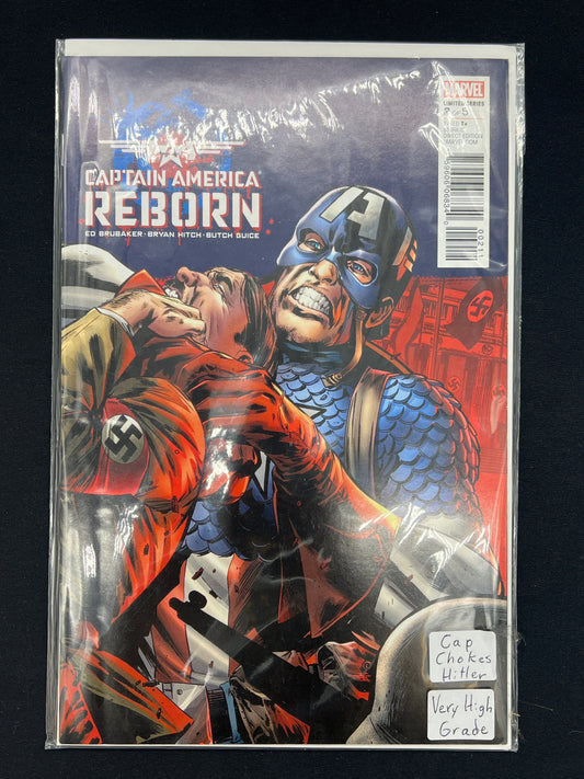 Auction Lot 351: Captain America Reborn #2 Marvel Comics Cap Vs Hitler