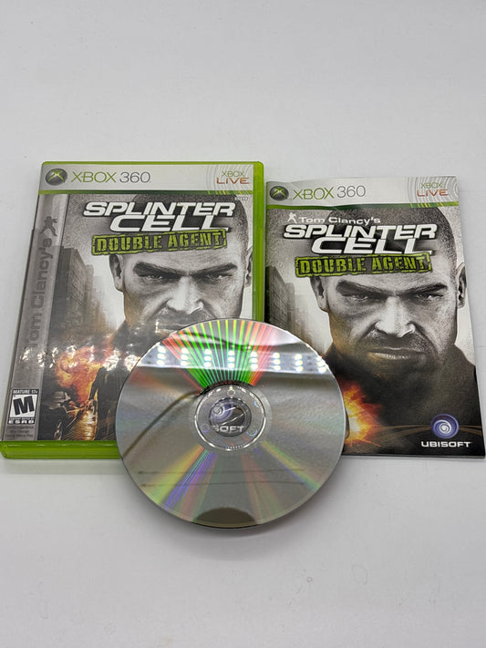 Auction Lot 37: Tom Clancy Splinter Cell Double Agent Video Game XBOX 360