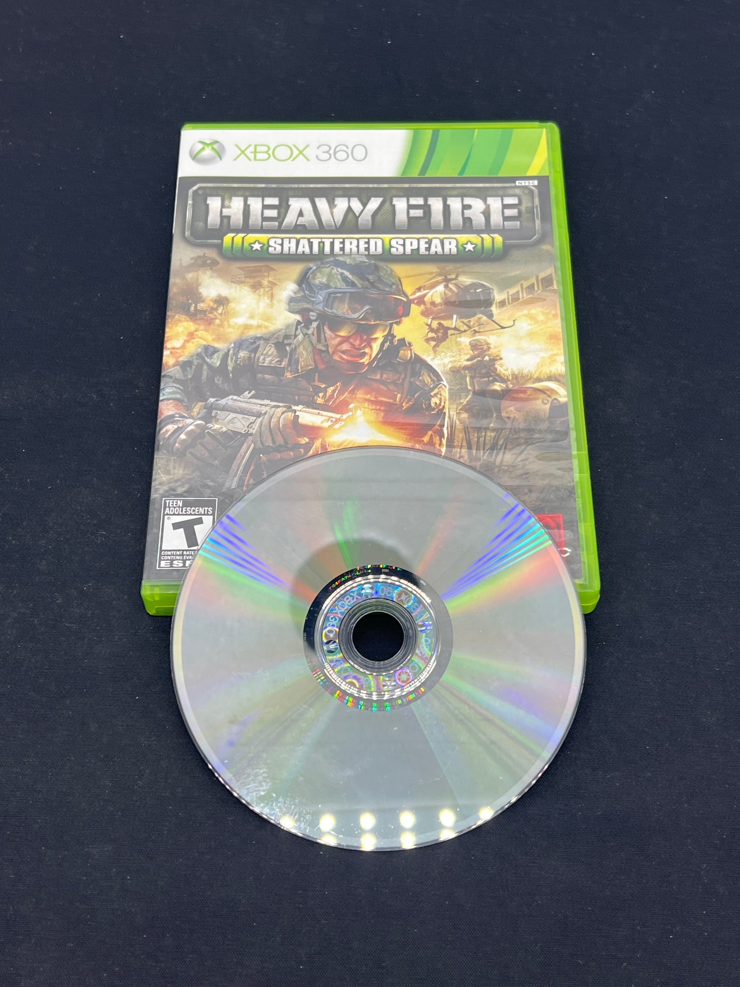 Auction Lot 179: XBOX 360 Video Game Heavy Fire Shattered Spear CIB