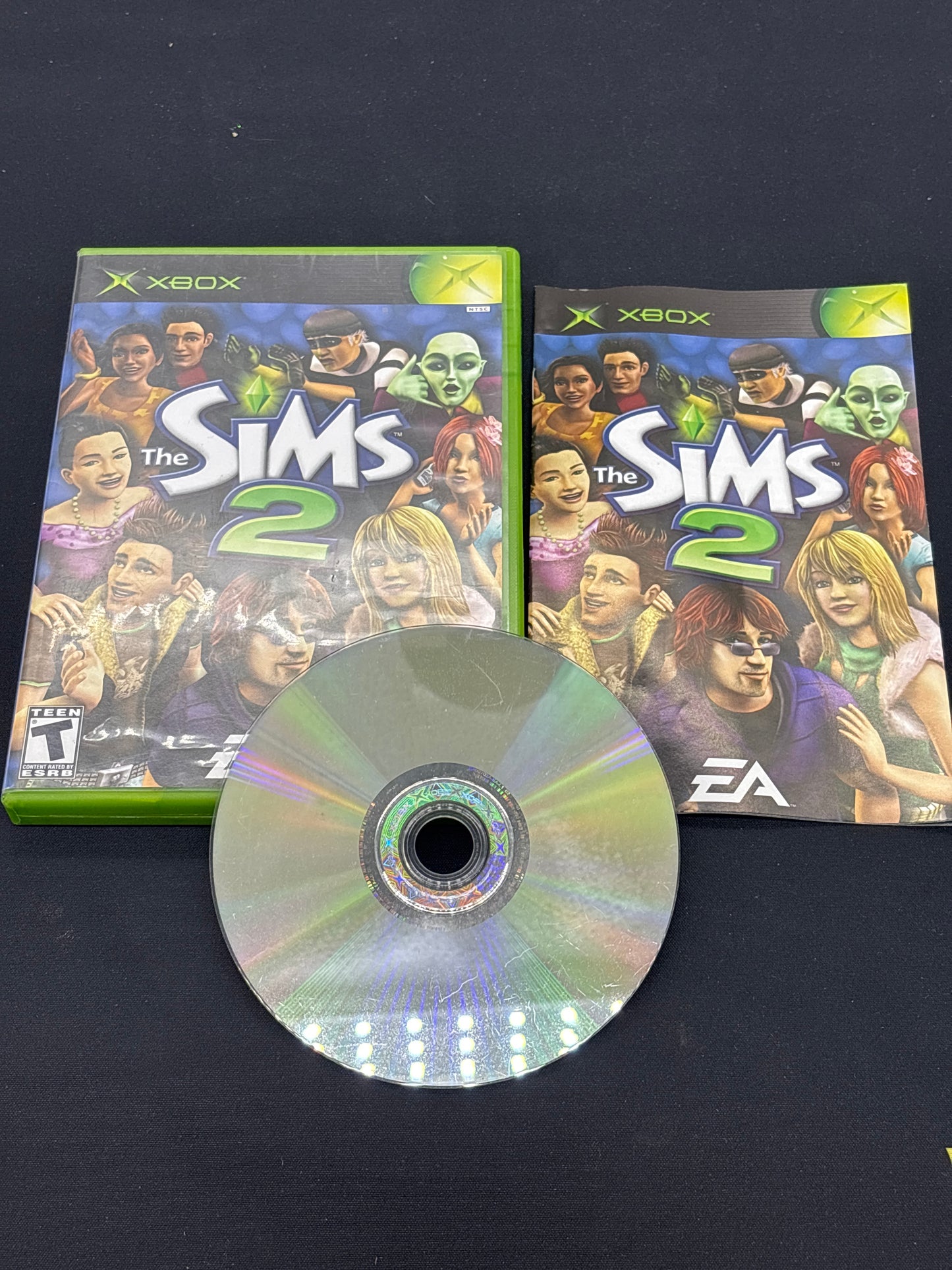 Auction Lot 73: The Sims 2 Video Game XBOX CIB