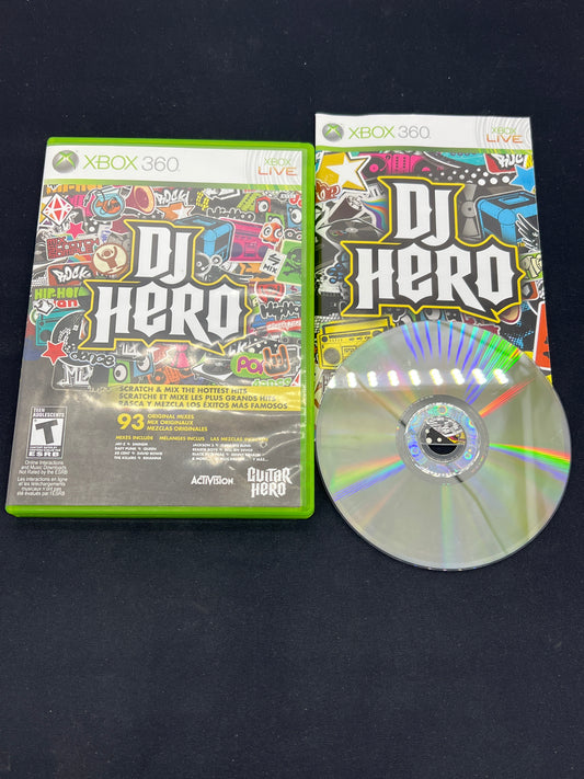 Auction Lot 100: XBOX 360 Video Game DJ Hero CIB