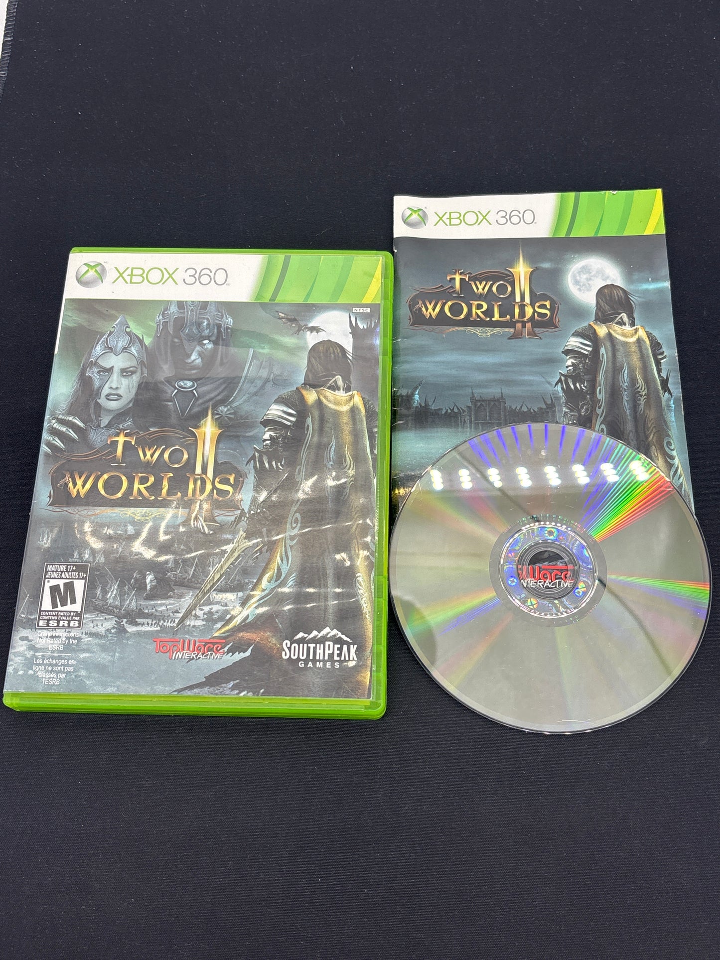 Auction Lot 217: XBOX 360 Video Game Lot of 2 Two Worlds I II CIB