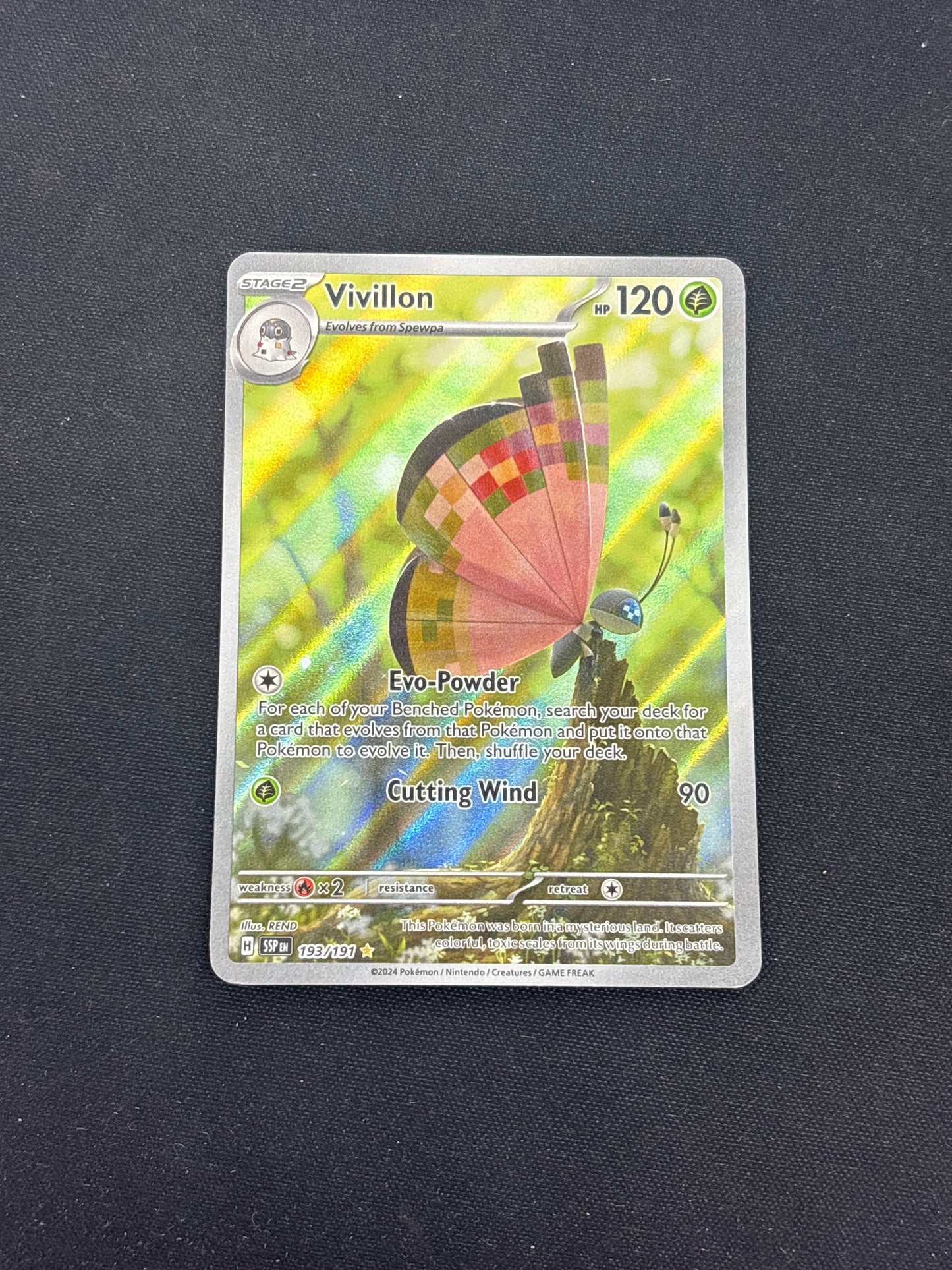 Auction Lot 73: Pokemon Cards Vivillon Illustration Rare Condition Vary