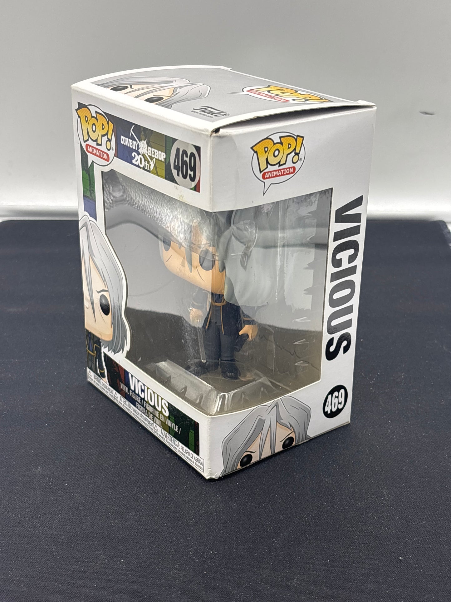 Auction Lot 98: Pop Funko Cowboy Bebop Vicious 469 Figure