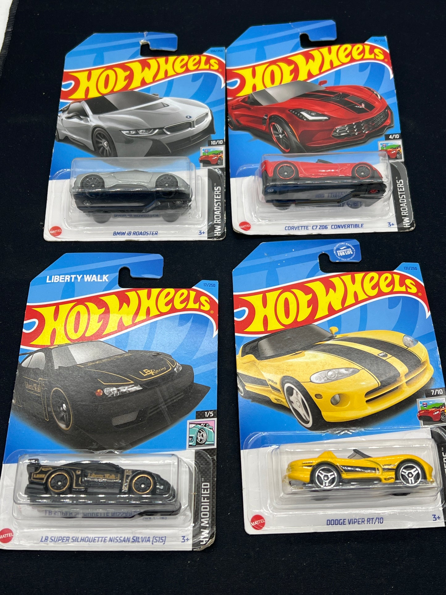 Auction Lot 121: Hot Wheels Assorted Lot of 4 Sealed Lot 3