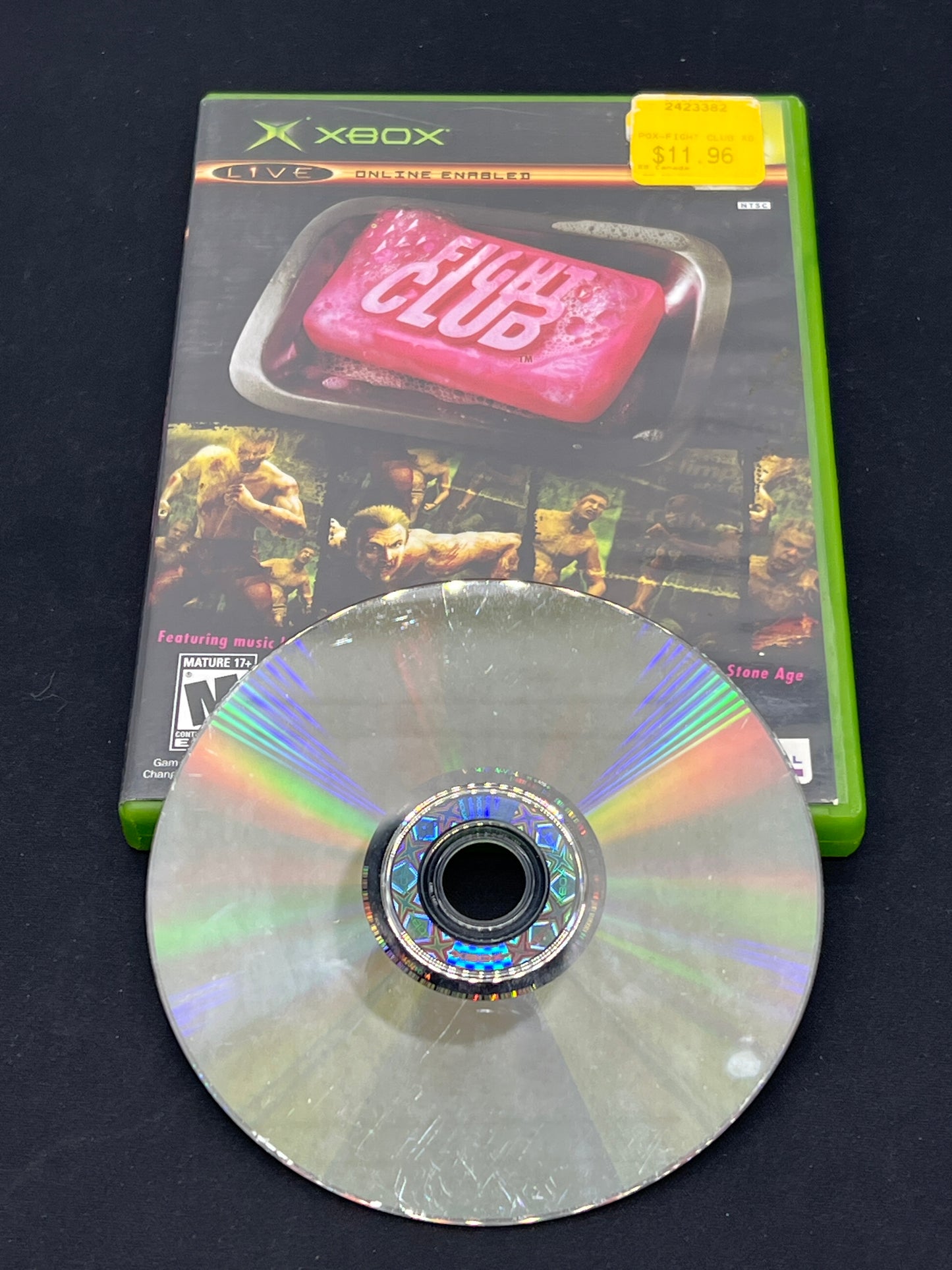 Auction Lot 170: XBOX Video Game Fight Club