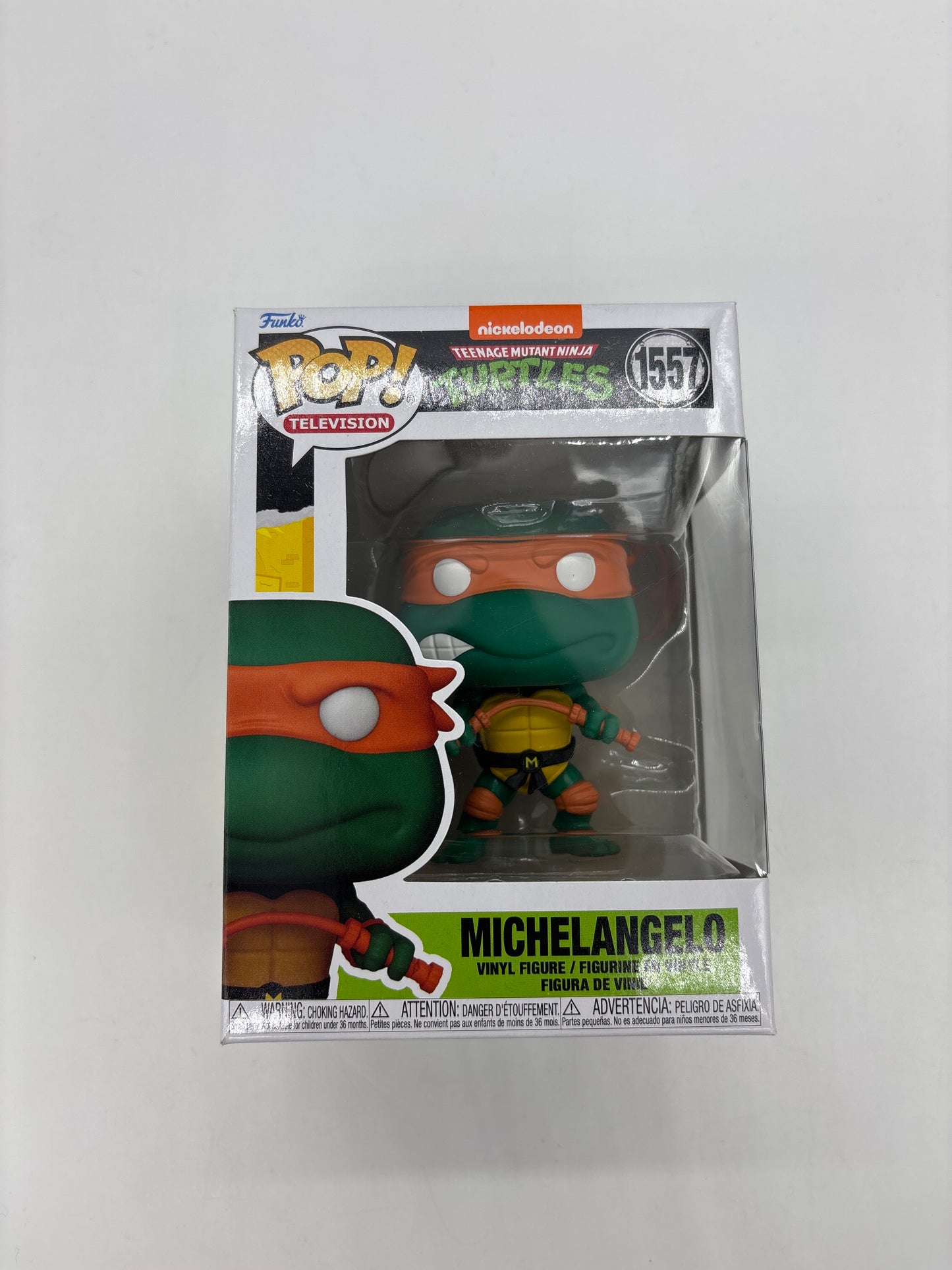 Auction Lot 25: Pop Funko DC Teenage Mutant Ninja Turtles Michelangelo 1157