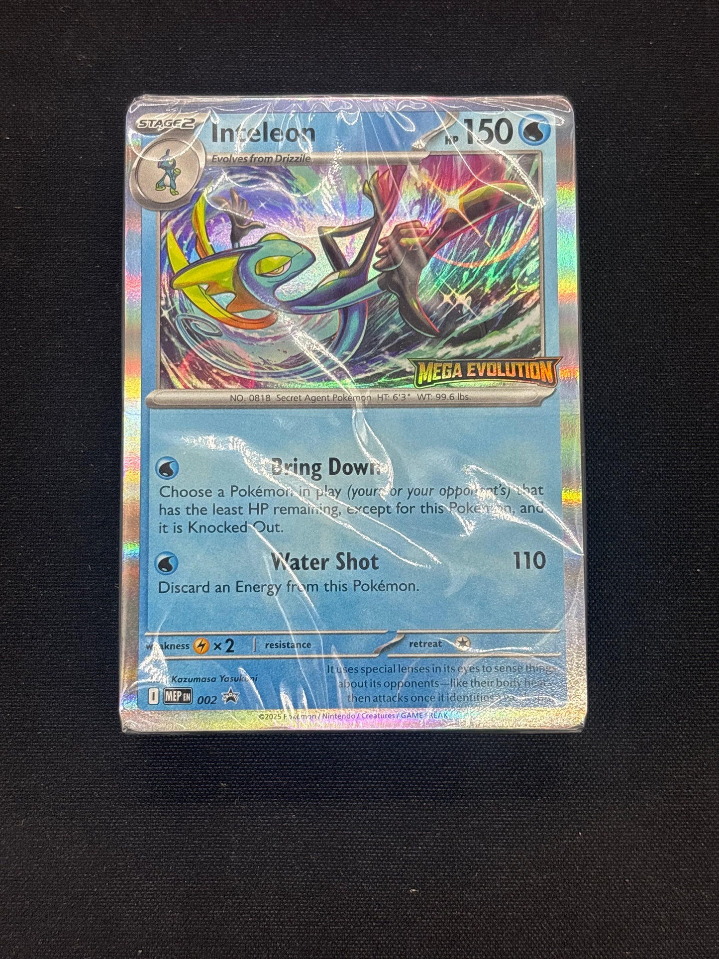 Auction Lot 23: Pokemon Cards Mega Evolution Inteleon Stamped Sealed