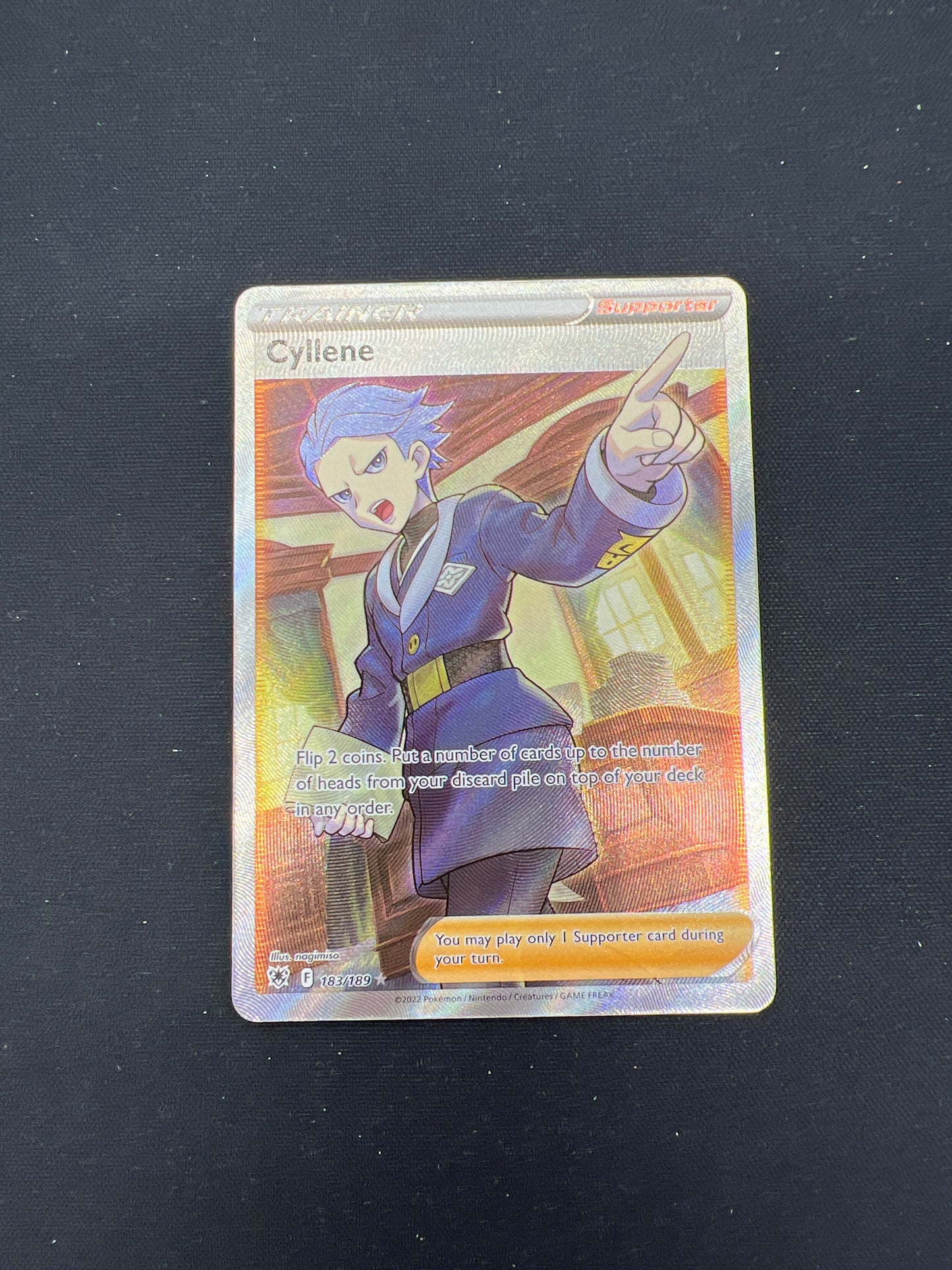 Auction Lot 221: Pokemon Cards Cyllene Full Art Conditions Vary