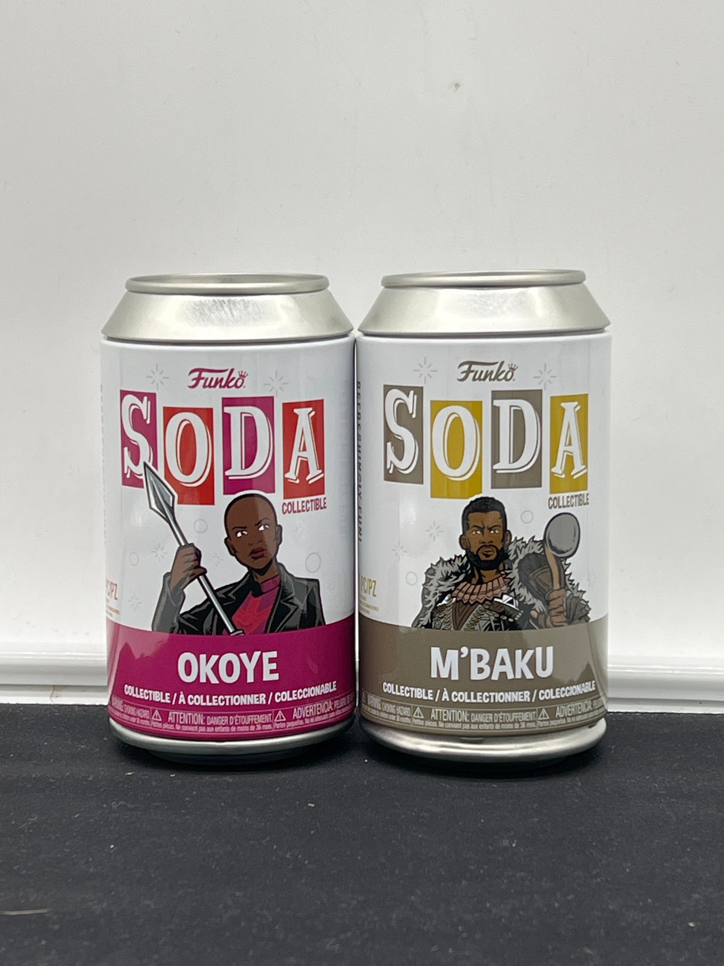 Auction Lot 18: Funko Soda Lot of 2 Okoye M'Baku