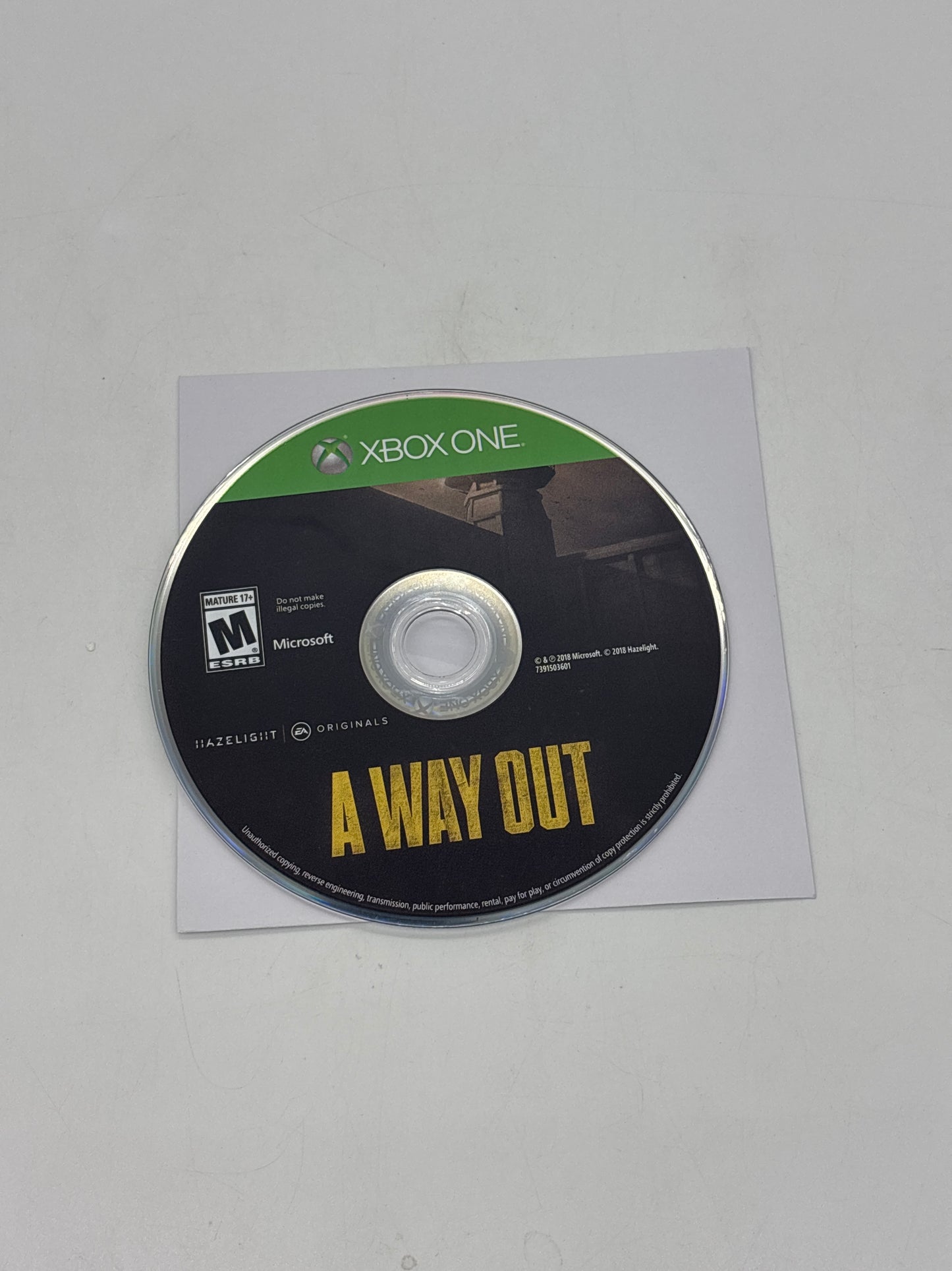 Auction Lot 153: A Way Out Video Game XBOX One Loose