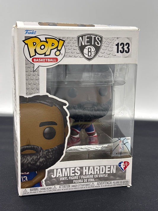 Auction Lot 331: Pop Funko NBA James Harden 133 Figure