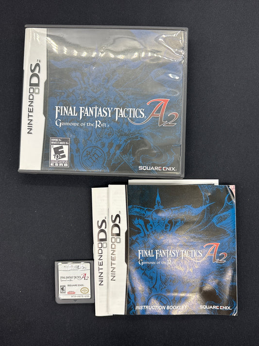 Auction Lot 314: Final Fantasy Tactics A2 Video Game Nintendo DS CIB