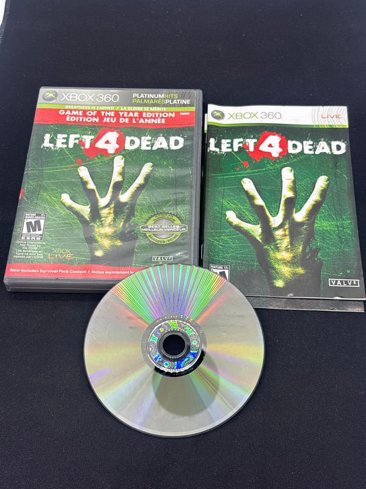 Auction Lot 1: XBOX 360 Video Game Left 4 Dead CIB