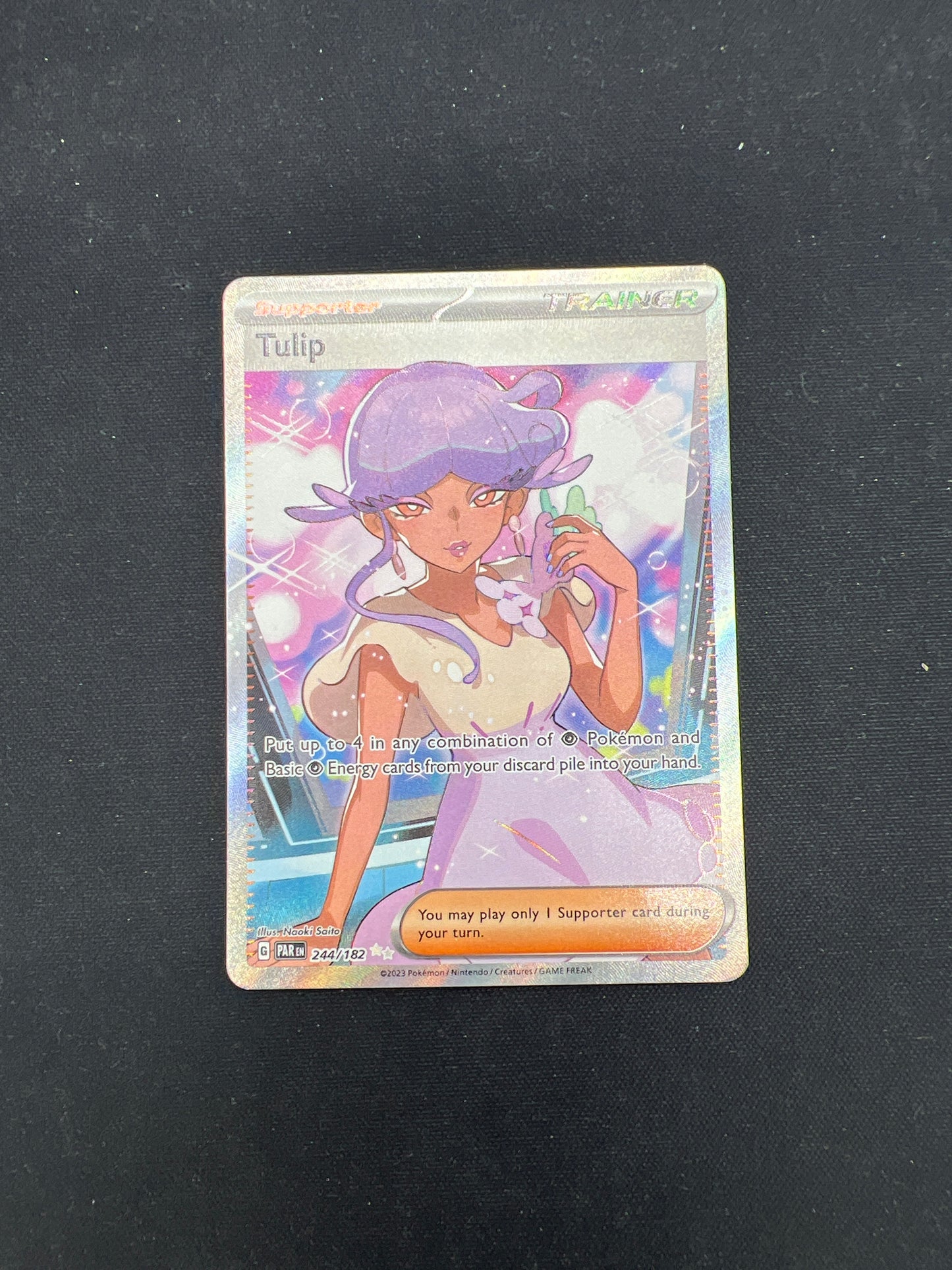 Auction Lot 270: Pokemon Cards Paradox Rift Tulip Full Art Conditions Vary