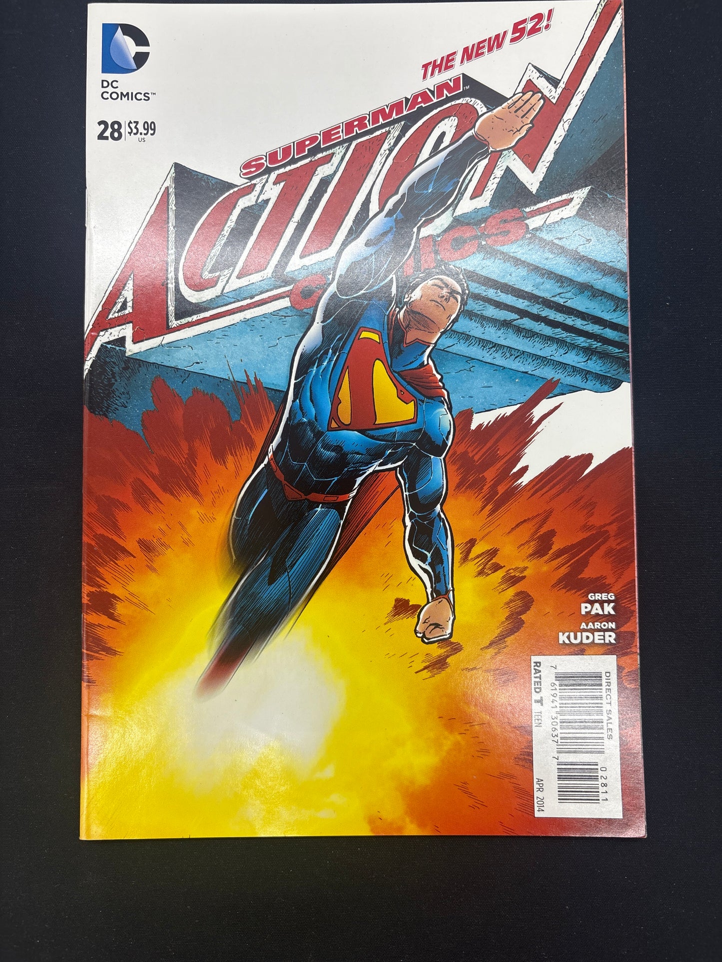 Auction Lot 238: DC Superman Action Comics Issue 28