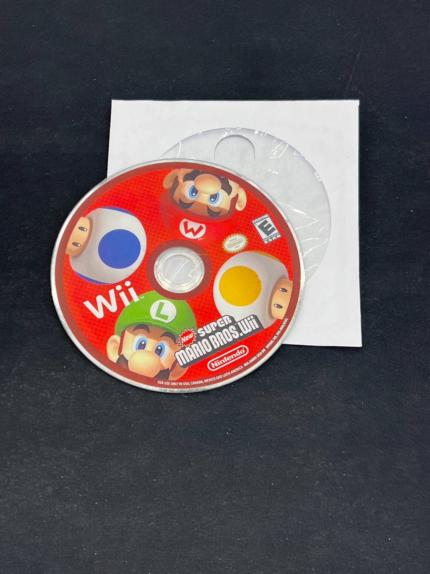 Auction Lot 52: Nintendo Wii Video Game Loose Super Mario Bros Wii