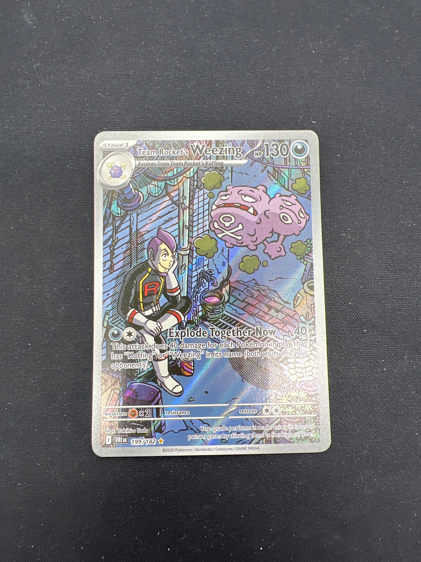 Auction Lot 205: Pokemon Cards Team Rocket's Weezing IR Destined Rivals Conditions Vary