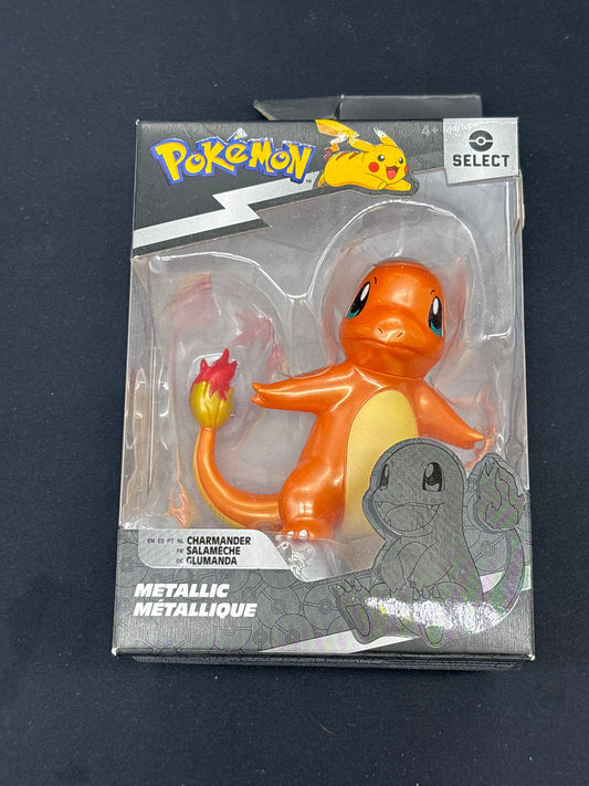 Auction Lot 100: Pokemon Charmander Metallic Select Figure
