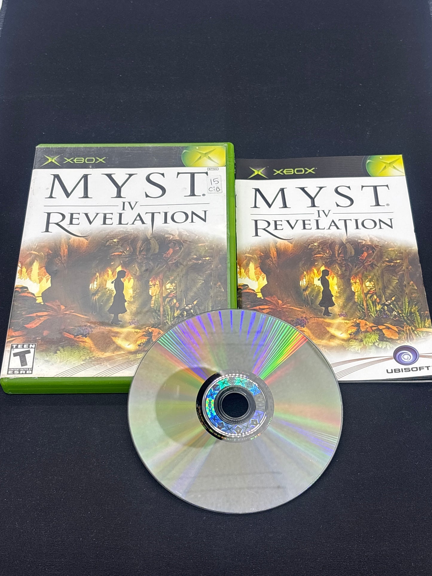 Auction Lot 115: XBOX Video Game MYST IV Revelation CIB