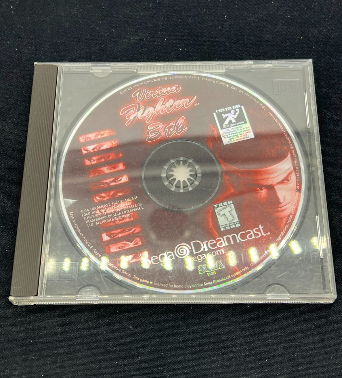 Auction Lot 157: Sega Dreamcast Video Game Virtua Fighter 3TB Disc Only