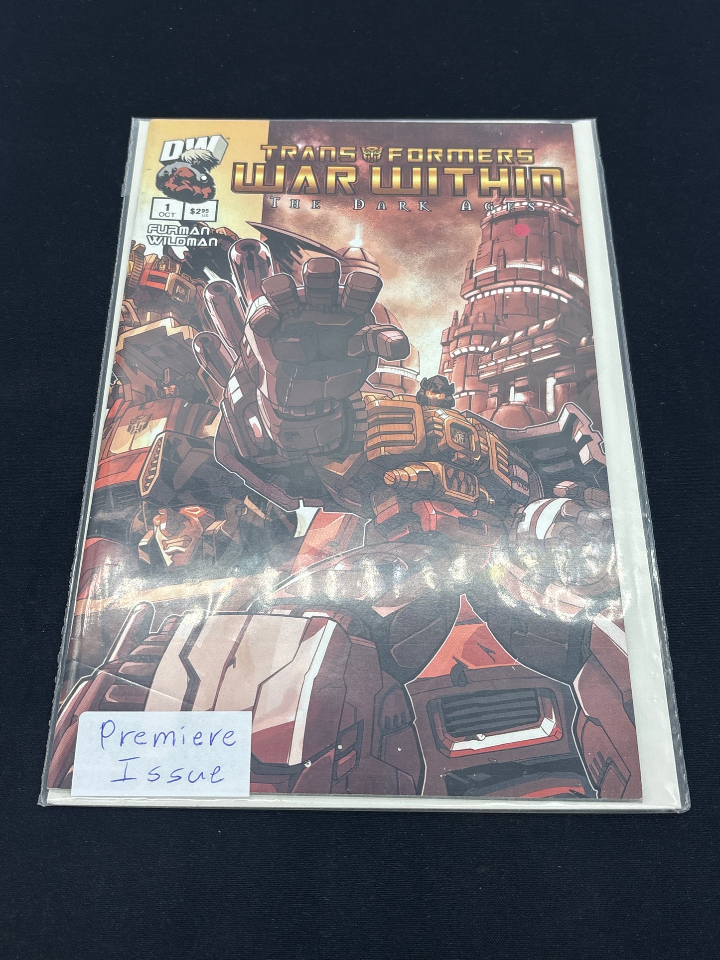 Auction Lot 130: DW Comics Transformers The War Within