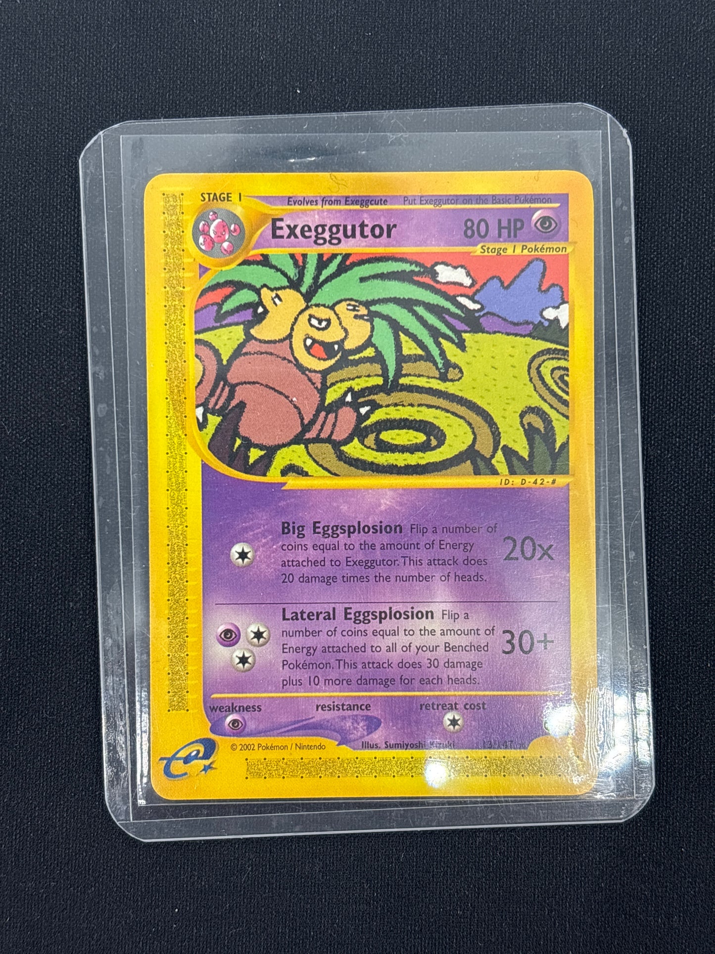 Auction Lot 345: Exeggutor 131 Pokemon Aquapolis Non Holo Rare Conditions Vary
