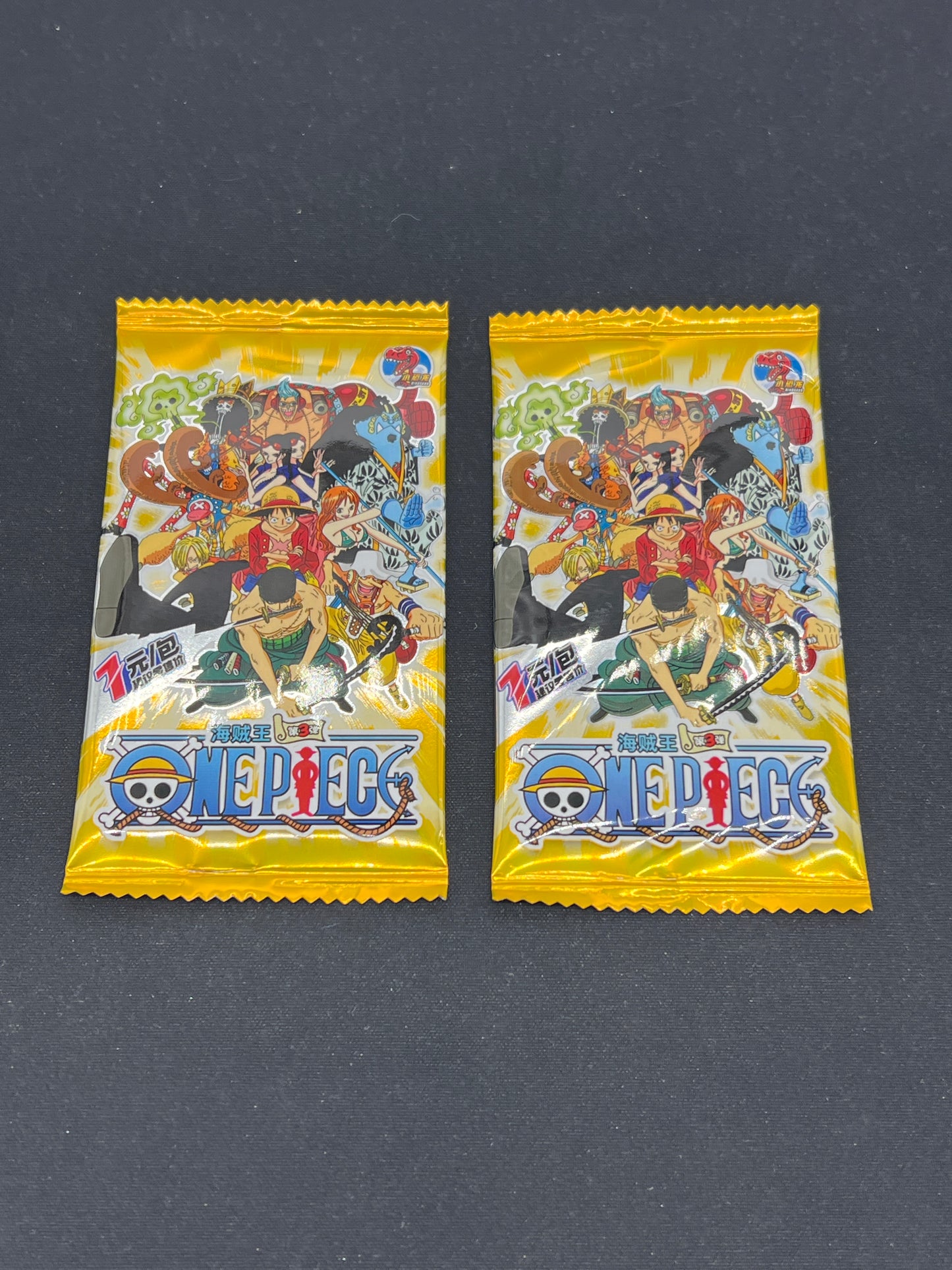 Auction Lot 296: Unofficial One Piece TCG Chinese Lot of 2 Packs Sealed