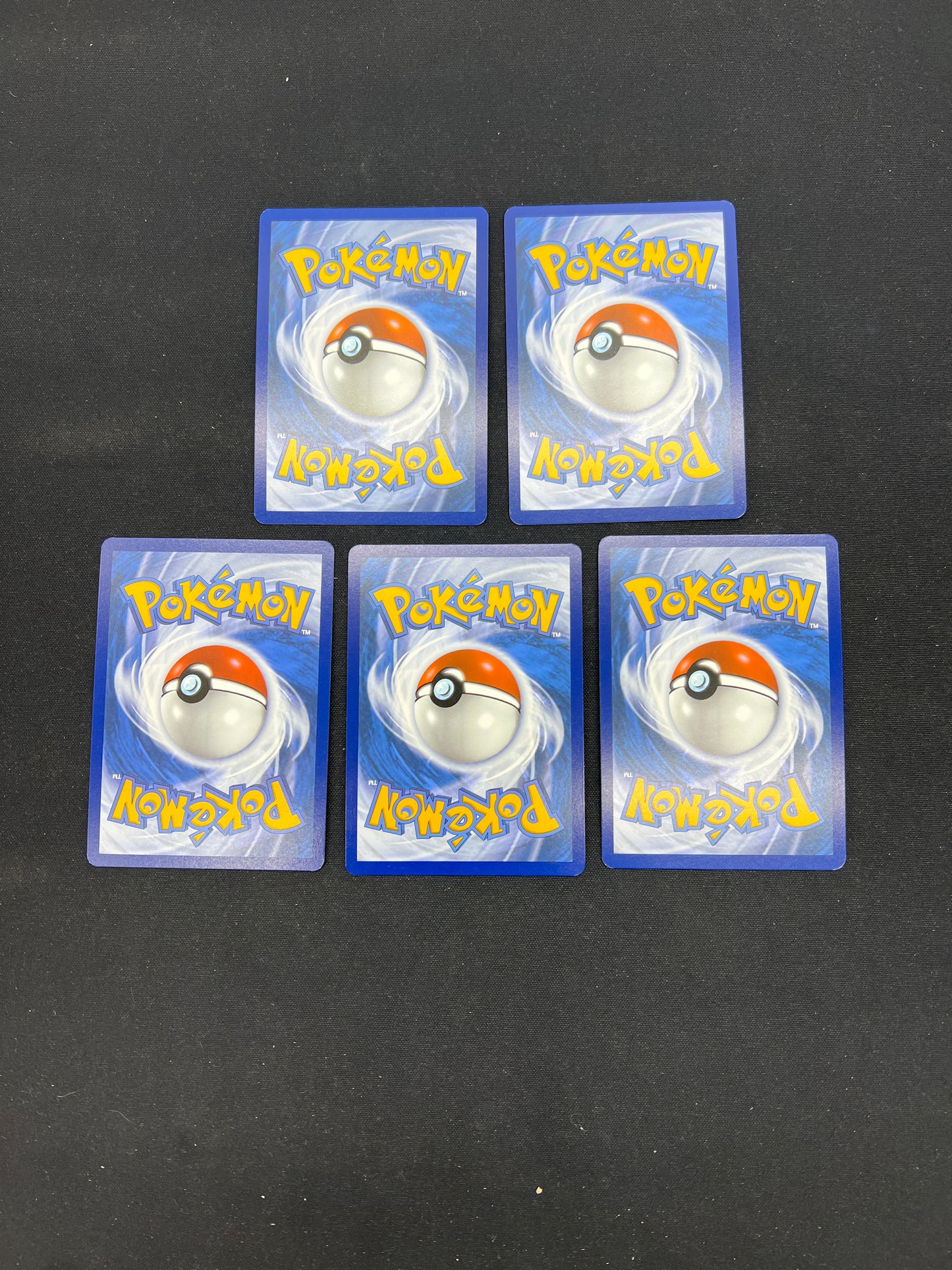 Auction Lot 247: Pokemon Cards Lot of 5 Assorted Pokeball Patterns Prismatic Evolutions Conditions Vary