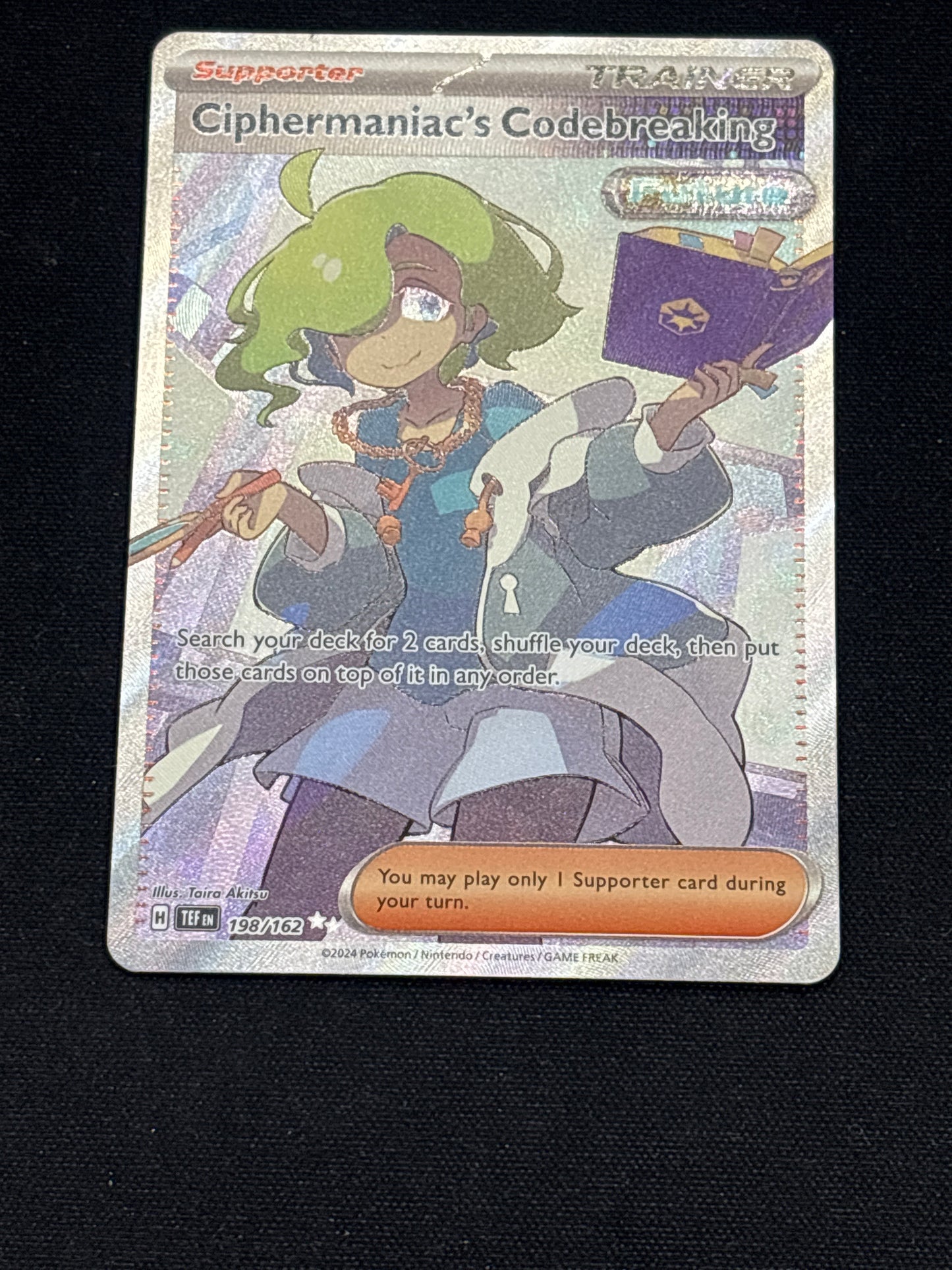 Auction Lot 170: Pokemon Cards Ciphermaniac's Codebreaking Full Art Conditions Vary